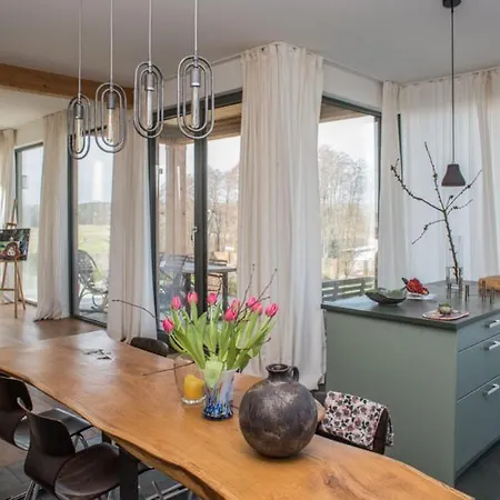 別荘 Pure Erholung Im Designer Haus Am Grimnitzsee Althüttendorf